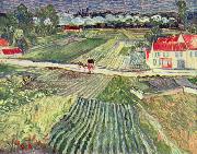 Vincent Van Gogh, Landschaft bei Auvers im Regen